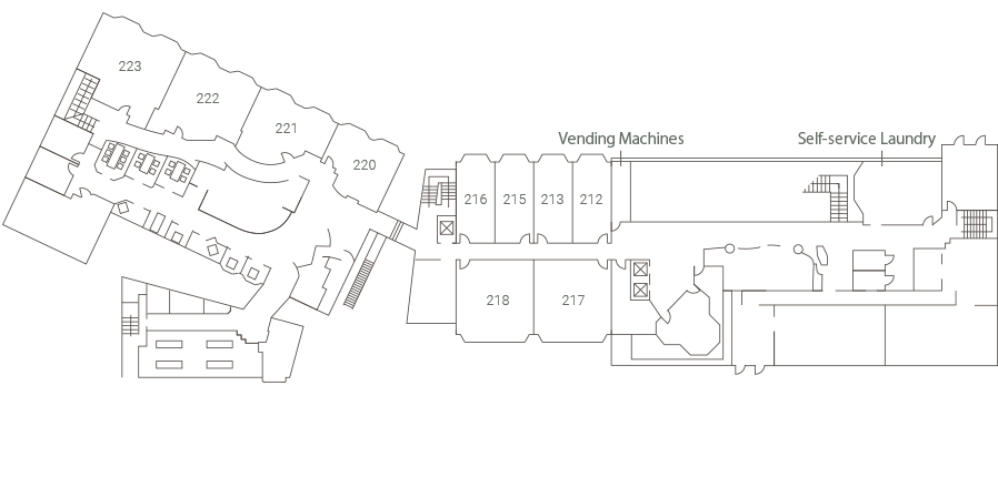 2F floor map